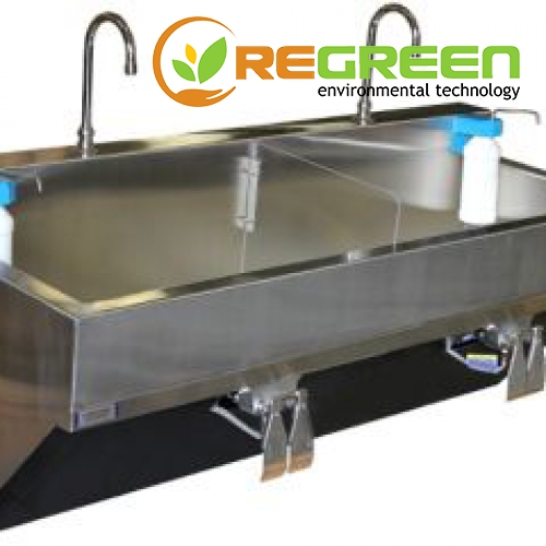 Bồn rửa tay y tế - Thiết Bị Môi Trường Regreen Việt Nam - Công Ty TNHH Regreen Việt Nam